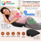 Sale Active Memory Foam Pregnancy Support Pillow for Belly, Back & Hip Support Sale Active Memory Foam Pregnancy Support Pillow for Belly, Back & Hip Support